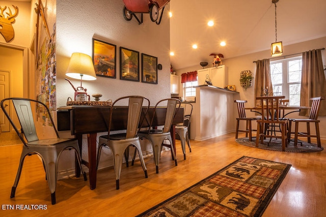 537 Johnson Ln Unit 1 & 2, Gatlinburg, TN 37738 - dining area with wood finished floors and recessed lighting