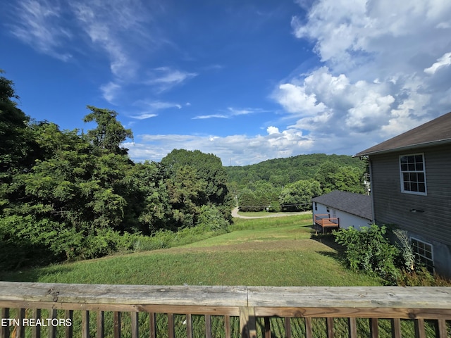 855 N Ridgecrest Rd, Luttrell, TN 37779 - view of grassy yard with a view of trees