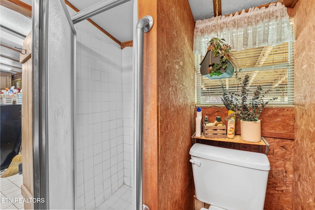 2255 Citico Rd, Vonore, TN 37885 - bathroom featuring a stall shower and tile patterned floors