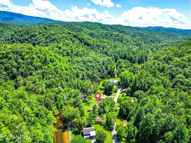 2255 Citico Rd, Vonore, TN 37885 - aerial view of a forest and mountains