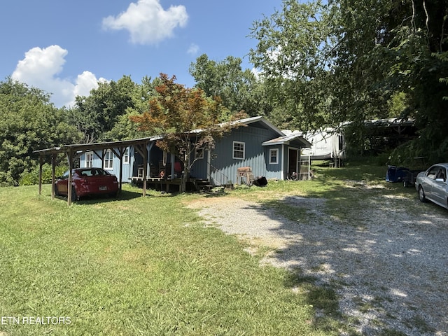 290 Bull Run Rd, Powell, TN 37849 - view of front of house featuring a front lawn