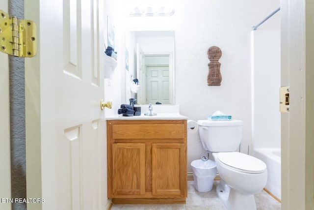 541 Johnson Ln Unit 2, Gatlinburg, TN 37738 - full bathroom featuring vanity, bathing tub / shower combination, and tile patterned flooring