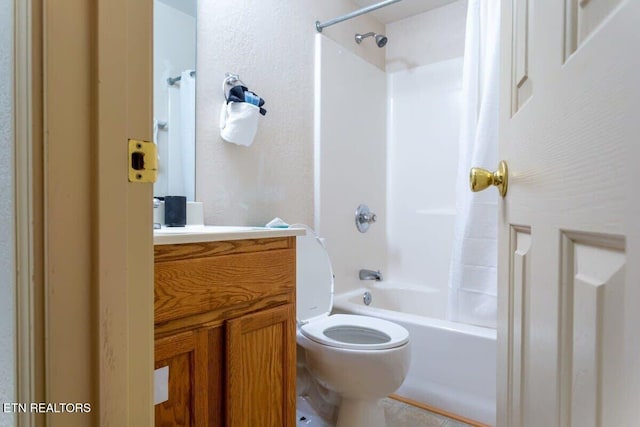 541 Johnson Ln Unit 2, Gatlinburg, TN 37738 - full bath with shower / bath combo, vanity, and tile patterned floors