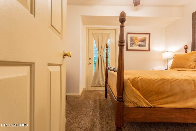 541 Johnson Ln Unit 2, Gatlinburg, TN 37738 - carpeted bedroom featuring baseboards
