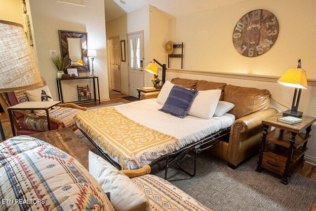 541 Johnson Ln Unit 1 & 2, Gatlinburg, TN 37738 - bedroom with wood finished floors and baseboards