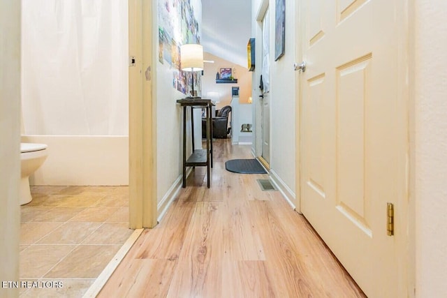 516 Proffitt Rd Unit 2, Gatlinburg, TN 37738 - corridor featuring light wood finished floors