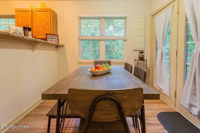 516 Proffitt Rd Unit 2, Gatlinburg, TN 37738 - dining space featuring light wood finished floors and plenty of natural light