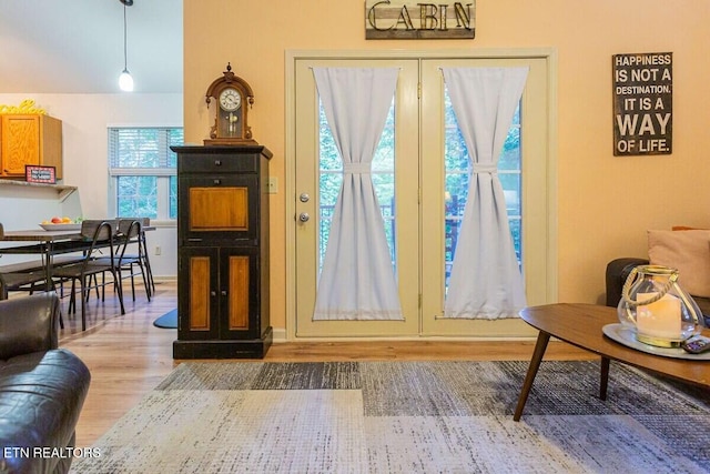 516 Proffitt Rd Unit 2, Gatlinburg, TN 37738 - foyer entrance with wood finished floors