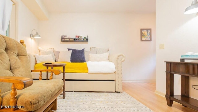 516 Proffitt Rd Unit 2, Gatlinburg, TN 37738 - sitting room with wood finished floors and baseboards