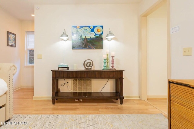 516 Proffitt Rd Unit 2, Gatlinburg, TN 37738 - corridor with wood finished floors and recessed lighting