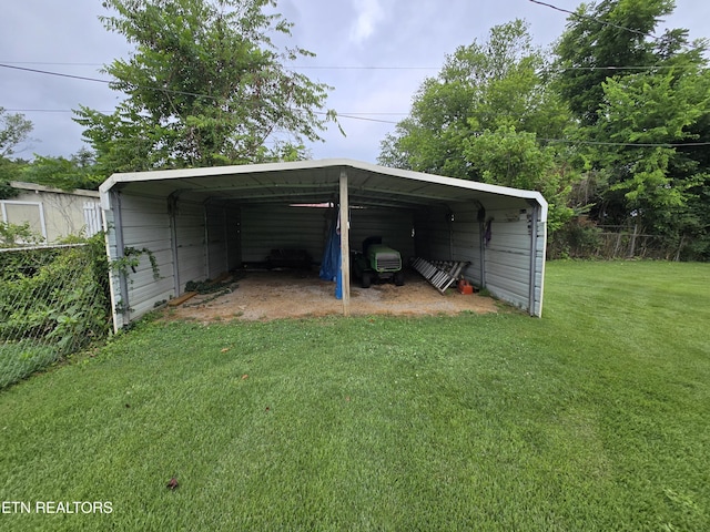 340 Machine Branch Rd, Ewing, VA 24248 - view of car parking with a detached carport