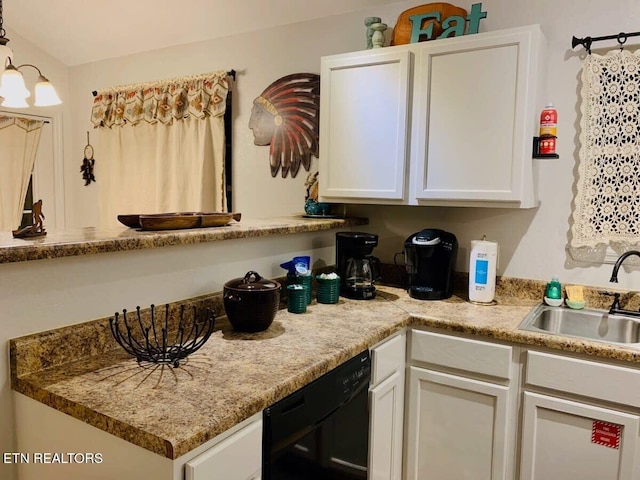520 Proffitt Rd Unit 1, Gatlinburg, TN 37738 - kitchen featuring dishwasher, white cabinets, and light countertops