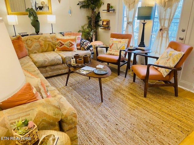 520 Proffitt Rd Unit 1, Gatlinburg, TN 37738 - living room with wood finished floors