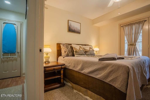 520 Proffitt Rd Unit 1, Gatlinburg, TN 37738 - bedroom with ceiling fan