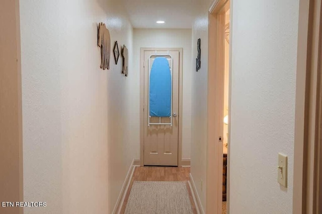 520 Proffitt Rd Unit 1, Gatlinburg, TN 37738 - hall with light wood-type flooring and baseboards