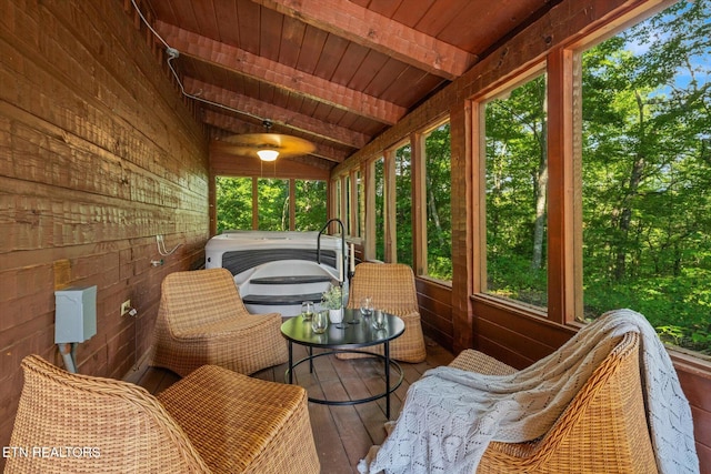 4372 Boogertown Rd Unit 2, Sevierville, TN 37876 - sunroom with healthy amount of natural light