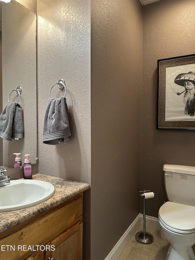 667 Pine Hollow Rd, Jacksboro, TN 37757 - bathroom featuring tile patterned flooring and vanity