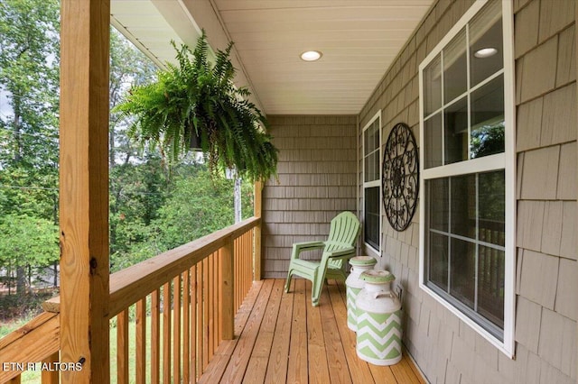 667 Pine Hollow Rd, Jacksboro, TN 37757 - view of wooden terrace