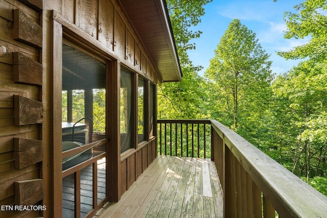 4372 Boogertown Rd Unit 4, Sevierville, TN 37876 - view of wooden terrace
