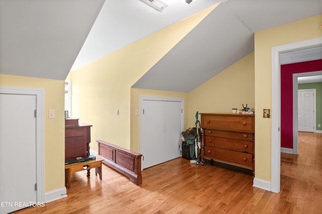 201 Locust Dr, Lafollette, TN 37766 - bonus room with light wood-type flooring and lofted ceiling