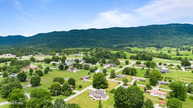 201 Locust Dr, Lafollette, TN 37766 - aerial view of a mountain backdrop