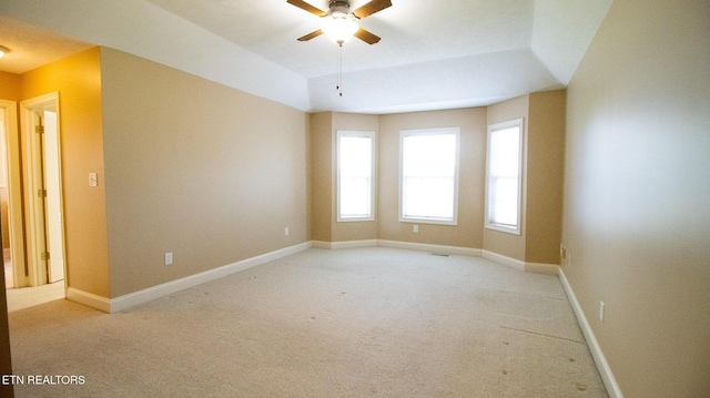 185 Florence Cir, Dandridge, TN 37725 - unfurnished room with a ceiling fan and light carpet