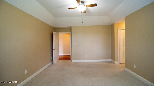 185 Florence Cir, Dandridge, TN 37725 - spare room featuring ceiling fan and light colored carpet