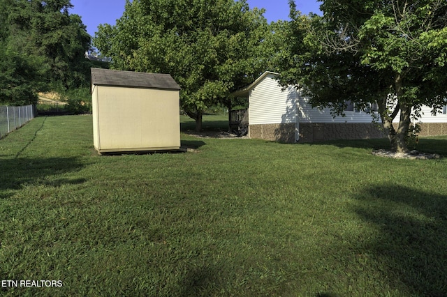1872 Mitchell Farm Rd, Sevierville, TN 37876 - view of yard featuring a storage shed