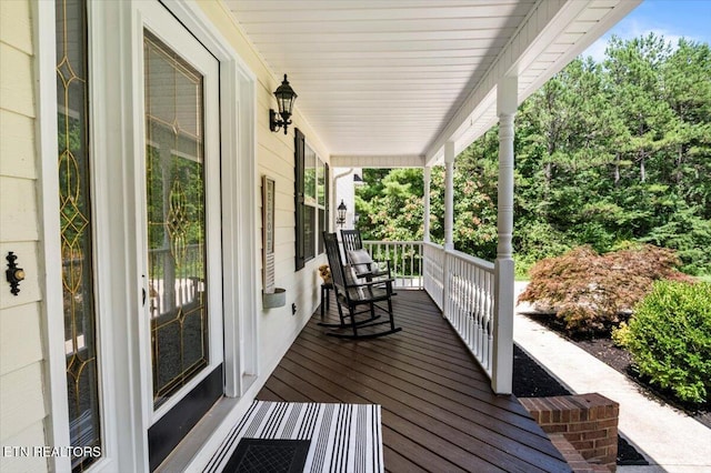 440 Indian Hills Rd, Oneida, TN 37841 - view of wooden porch