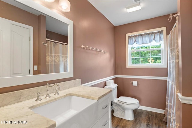 440 Indian Hills Rd, Oneida, TN 37841 - bathroom featuring vanity and wood finished floors
