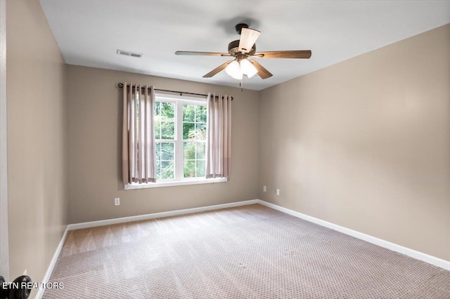 440 Indian Hills Rd, Oneida, TN 37841 - carpeted empty room with baseboards and a ceiling fan