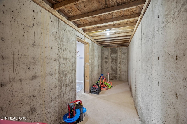 1721 Holly Bend Dr, Byrdstown, TN 38549 - view of basement