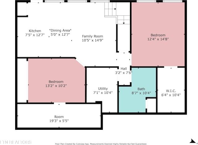 1721 Holly Bend Dr, Byrdstown, TN 38549 - view of room layout