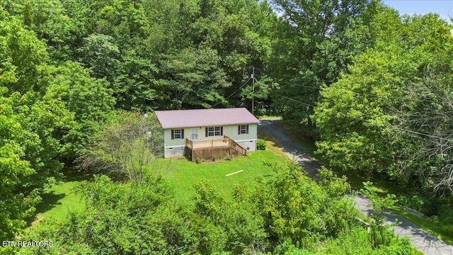 546 Park Rd, Caryville, TN 37714 - aerial view of property and surrounding area