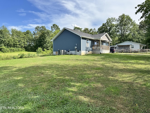 1353 Roy Owens Rd, Jamestown, TN 38556 - rear view of house
