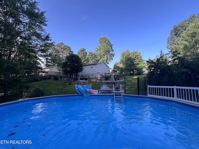 2011 Cedar Ln, Corbin, KY 40701 - outdoor pool featuring a yard