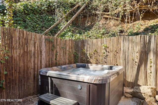 335 Sugar Mountain Way, Pigeon Forge, TN 37863 - view of patio with a hot tub