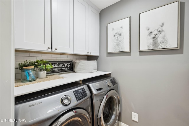 335 Sugar Mountain Way, Pigeon Forge, TN 37863 - laundry room featuring cabinet space and separate washer and dryer