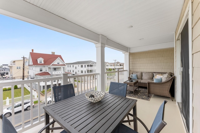 320 E 18th Ave Unit 200, North Wildwood, NJ 08260 - balcony with a residential view and an outdoor living space