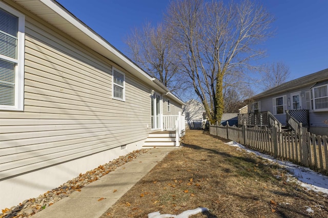 view of property exterior