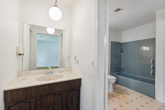 1 Cypress Ct, Rio Grande, NJ 08242 - full bath featuring toilet, vanity, and bathing tub / shower combination
