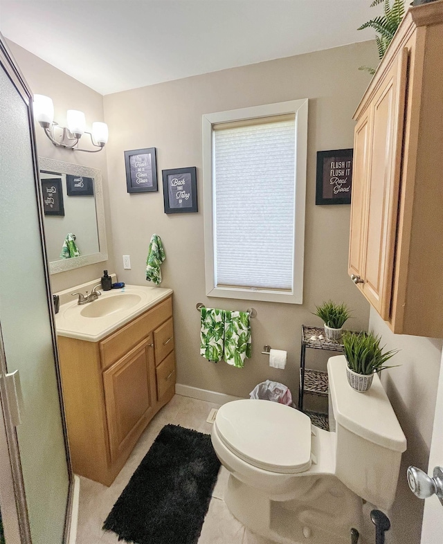6 Pierces Point Rd, Cape May Court House, NJ 08210 - bathroom with vanity and tile patterned flooring