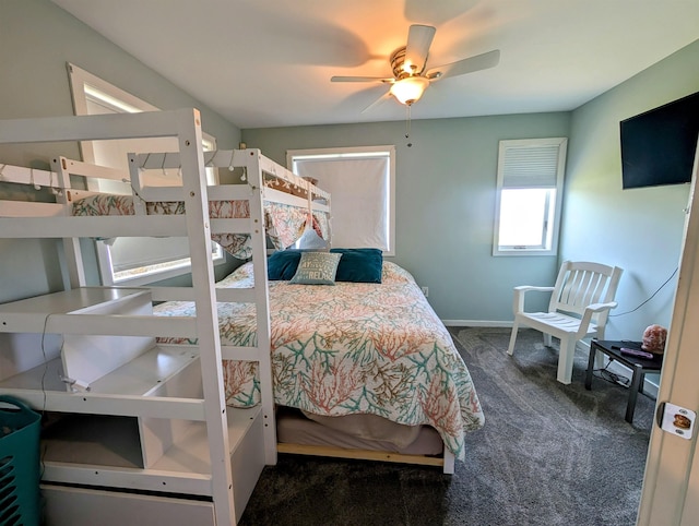 6 Pierces Point Rd, Cape May Court House, NJ 08210 - bedroom featuring carpet flooring and ceiling fan
