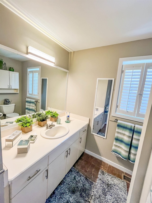 6 Pierces Point Rd, Cape May Court House, NJ 08210 - bathroom with toilet and vanity