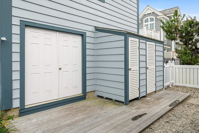 13 93rd St Unit 5, Stone Harbor, NJ 08247 - doorway to property featuring a deck