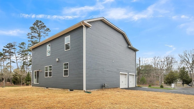 1113 Rte 9 S, Palermo, NJ 08223 - view of side of home with an attached garage and aphalt driveway