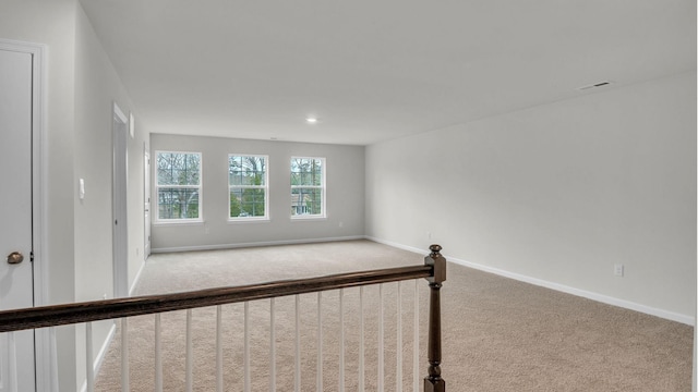 1113 Rte 9 S, Palermo, NJ 08223 - spare room with baseboards, carpet flooring, and visible vents