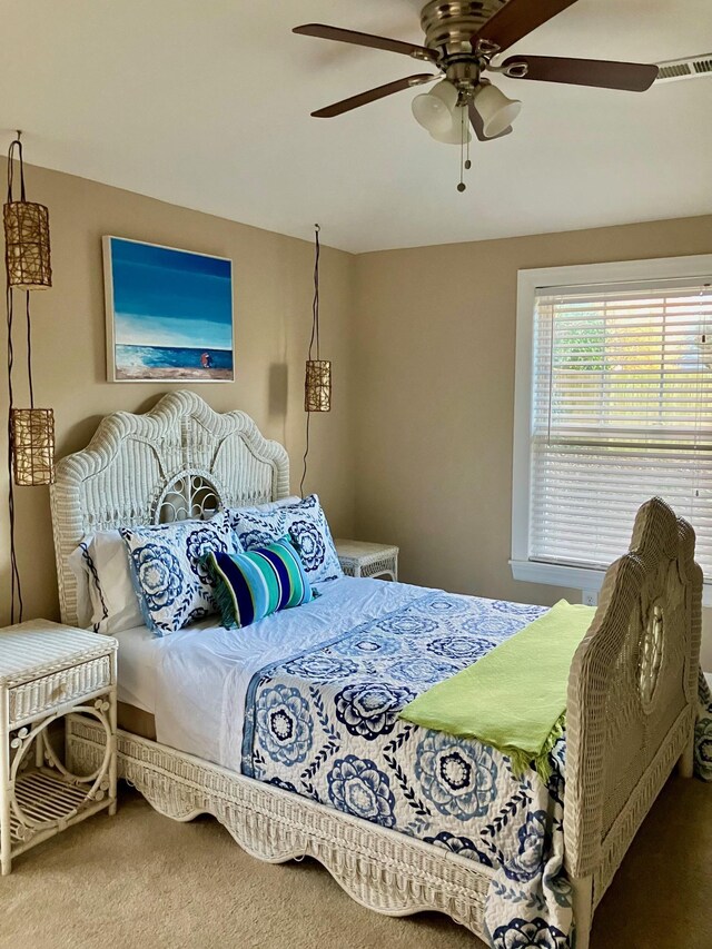 25 Shore Rd, Somers Point, NJ 08244 - carpeted bedroom featuring ceiling fan