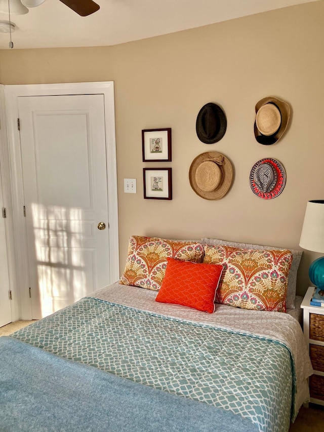 25 Shore Rd, Somers Point, NJ 08244 - carpeted bedroom featuring ceiling fan