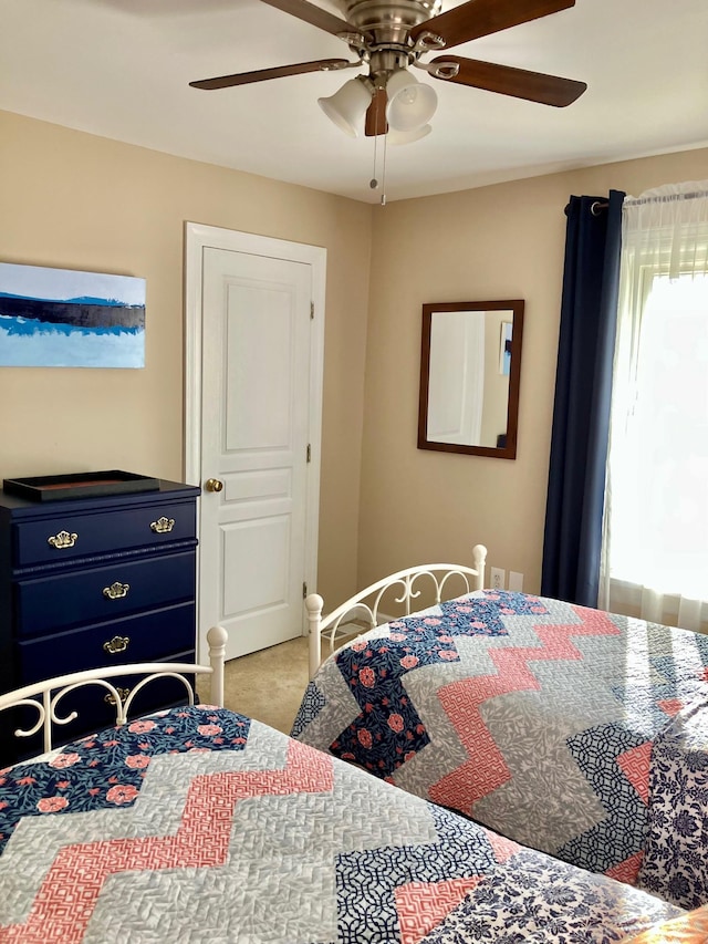 25 Shore Rd, Somers Point, NJ 08244 - carpeted bedroom with ceiling fan